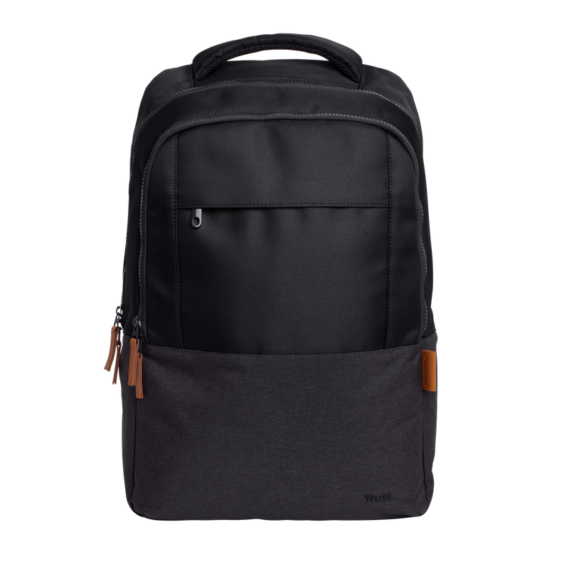 Lisboa 16" Backpack - Black-Front