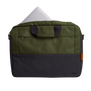 Lisboa 16" laptop carry bag - Green-Front