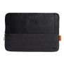 Lisboa 16" Laptop sleeve - Black-Front