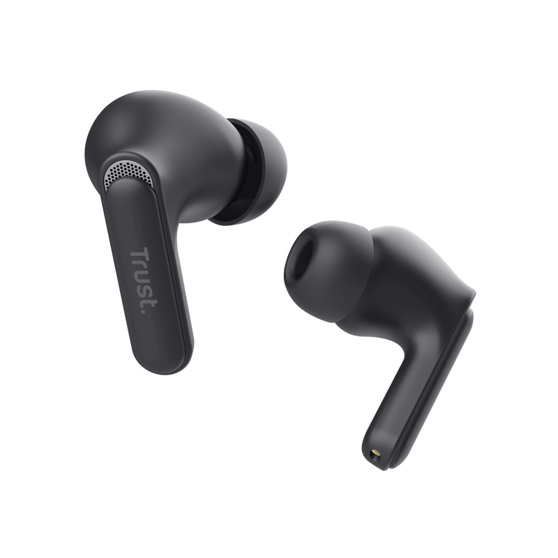 Yavi Bluetooth ENC Earbuds - Black-Visual