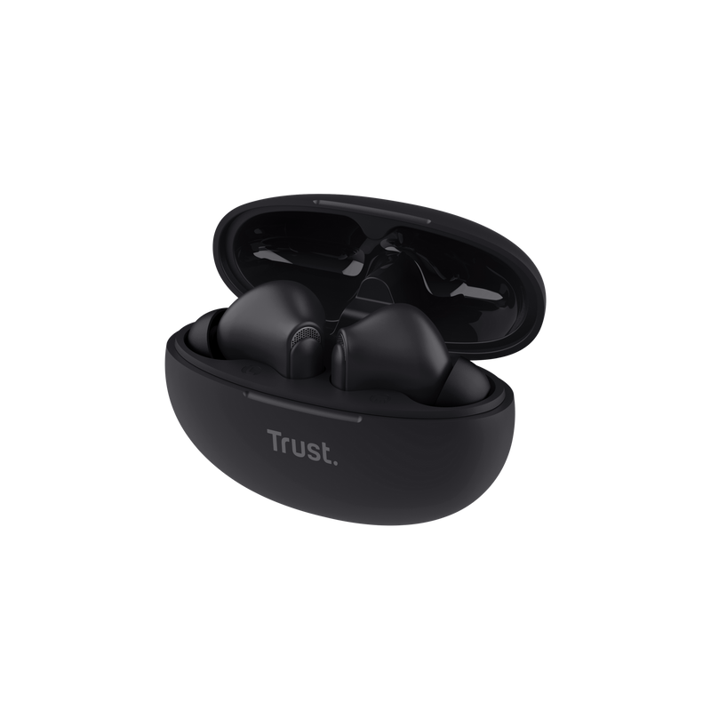 Yavi Bluetooth ENC Earbuds - Black-Visual