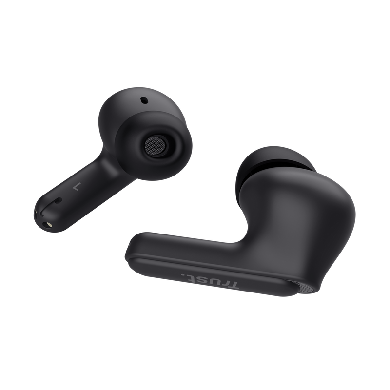 Yavi Bluetooth ENC Earbuds - Black-Visual