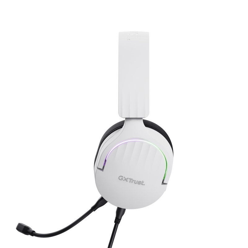 GXT 490W Fayzo 7.1 USB Gaming Headset - White-Side