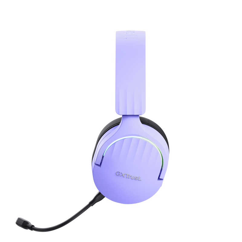 GXT 491P Fayzo Wireless Gaming Headset - Purple-Side