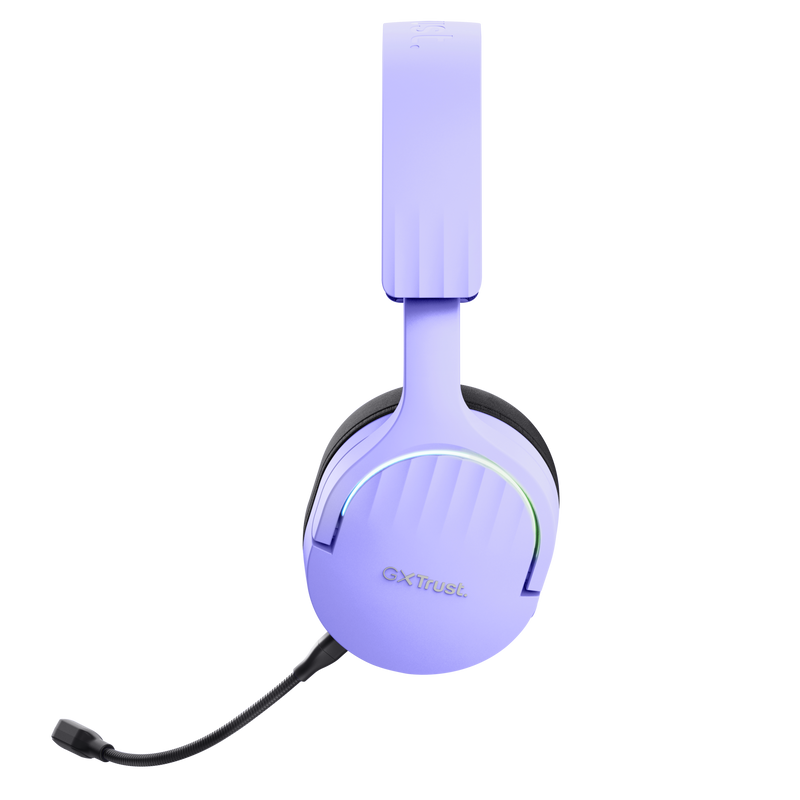 GXT 491P Fayzo Wireless Gaming Headset - Purple-Side