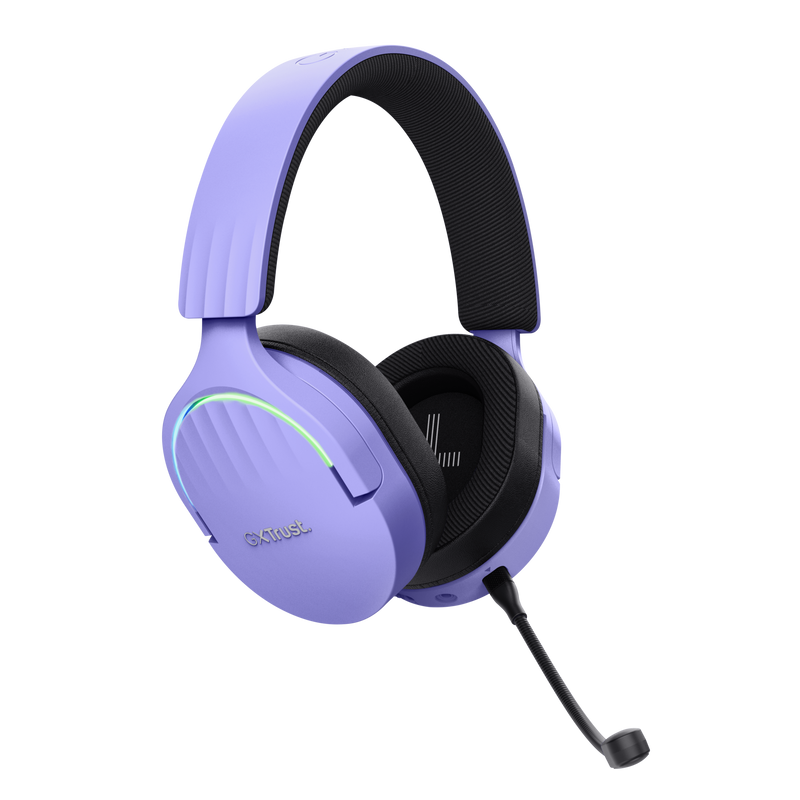 GXT 491P Fayzo Wireless Gaming Headset - Purple-Visual