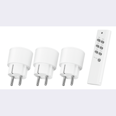 Compact Wireless Socket Switch Set APC3-2300R-Visual