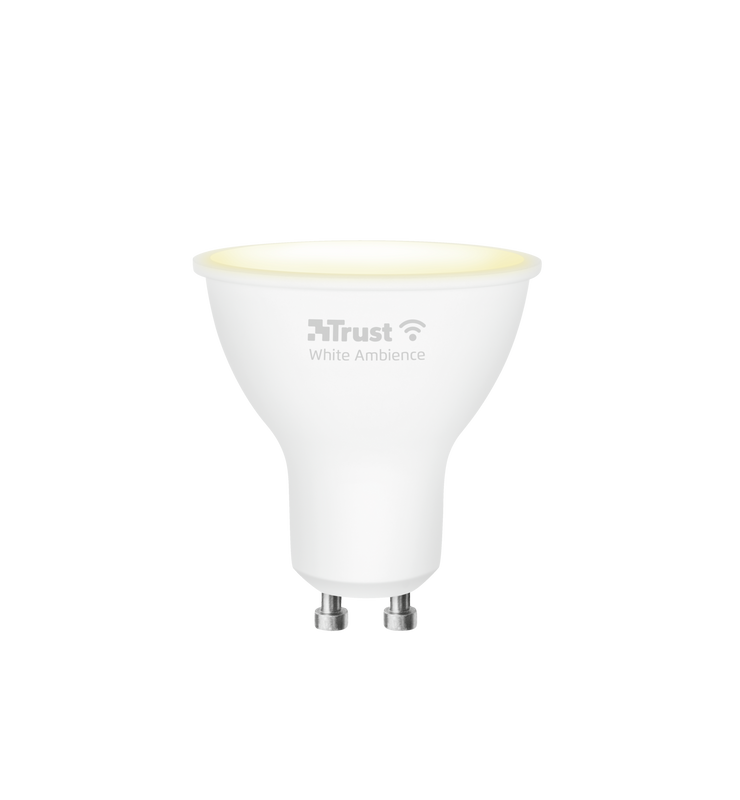 Smart WIFI LED Spot White Ambience GU10-Front