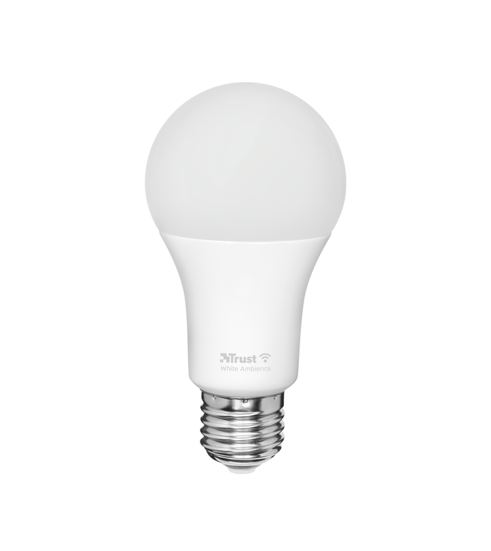 Smart WIFI LED Bulb White Ambience E27 (duo-pack)-Front